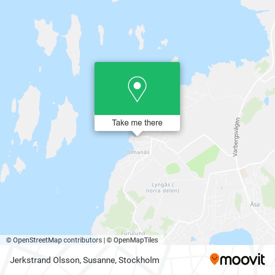 Jerkstrand Olsson, Susanne map