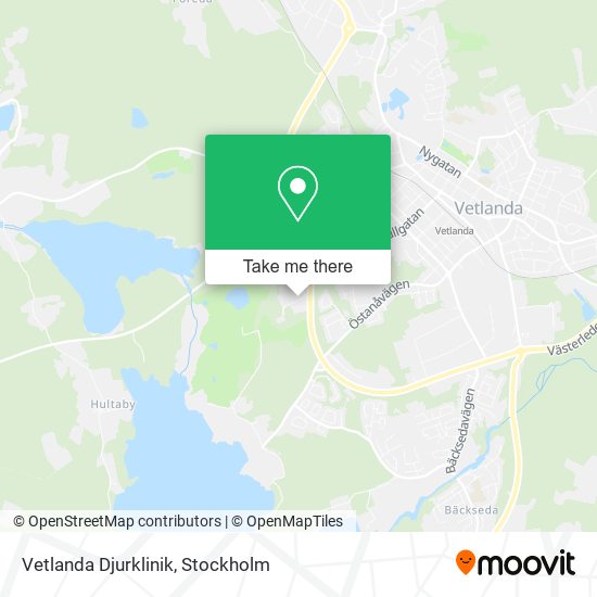 Vetlanda Djurklinik map