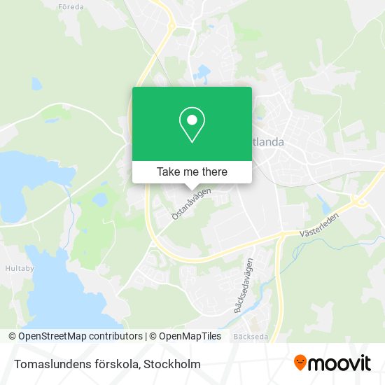 Tomaslundens förskola map