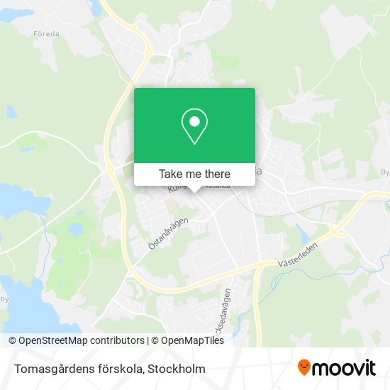 Tomasgårdens förskola map