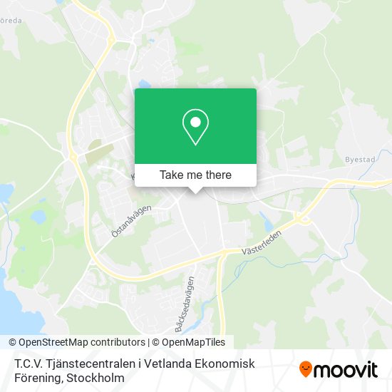 T.C.V. Tjänstecentralen i Vetlanda Ekonomisk Förening map