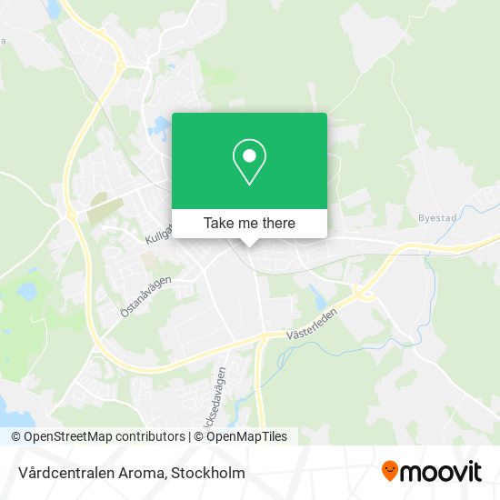 Vårdcentralen Aroma map