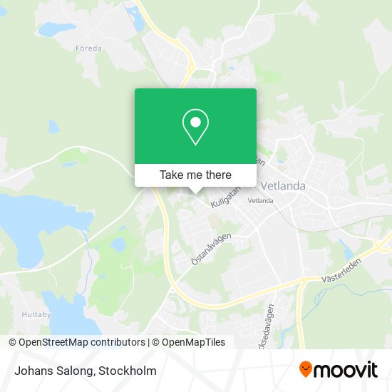 Johans Salong map