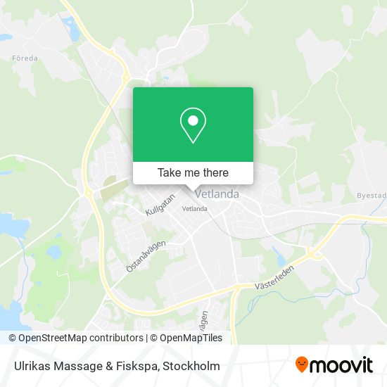 Ulrikas Massage & Fiskspa map