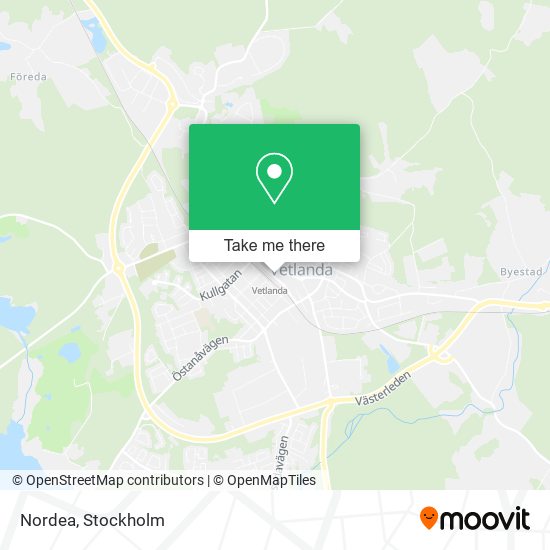 Nordea map