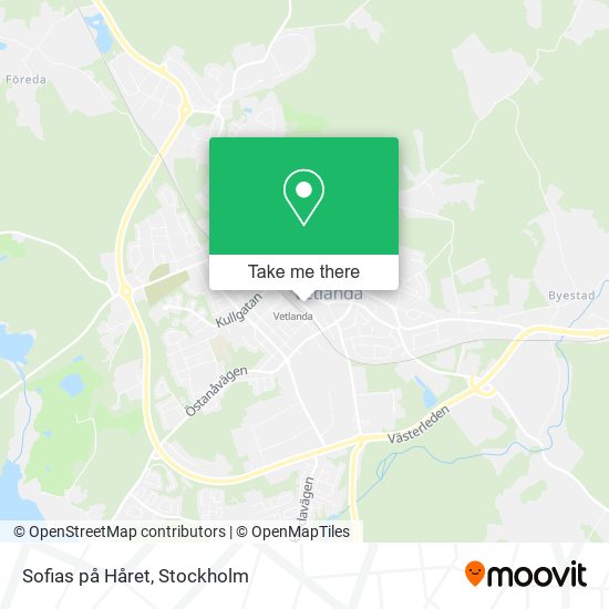 Sofias på Håret map