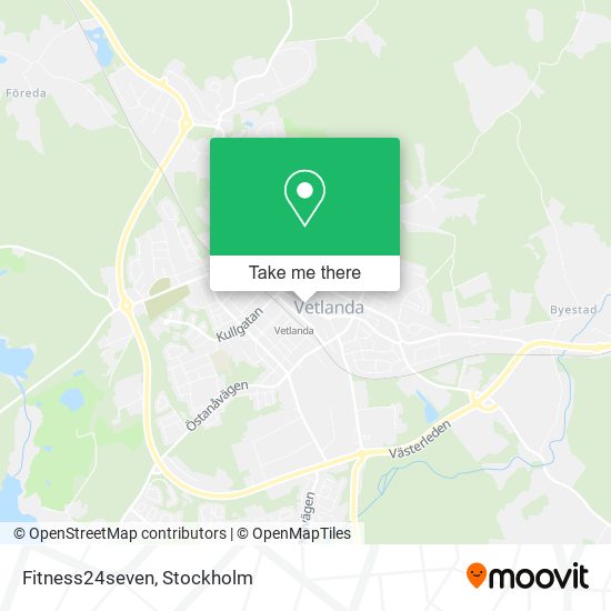 Fitness24seven map