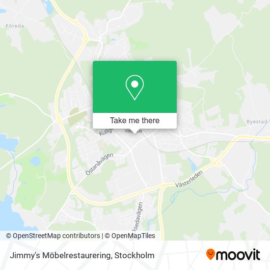 Jimmy's Möbelrestaurering map