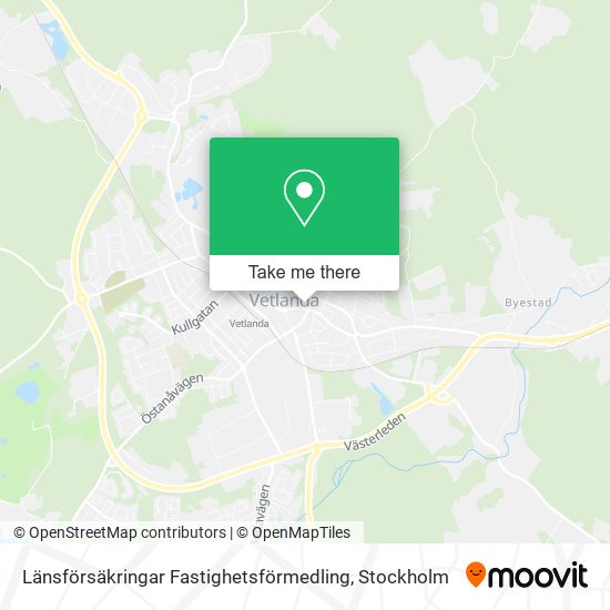 Länsförsäkringar Fastighetsförmedling map