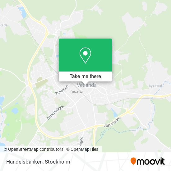 Handelsbanken map