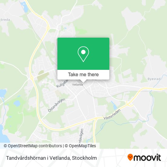 Tandvårdshörnan i Vetlanda map