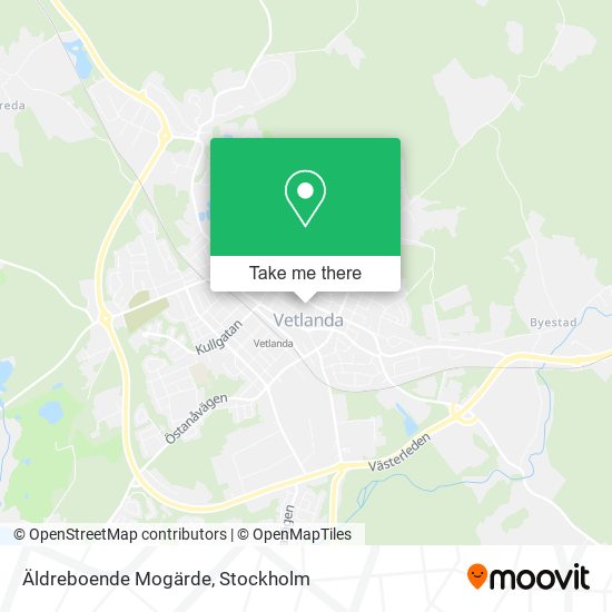 Äldreboende Mogärde map
