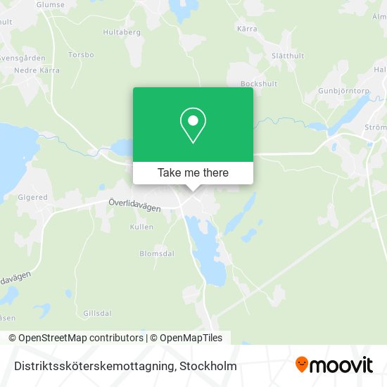Distriktssköterskemottagning map