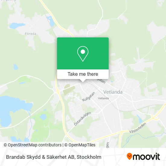 Brandab Skydd & Säkerhet AB map