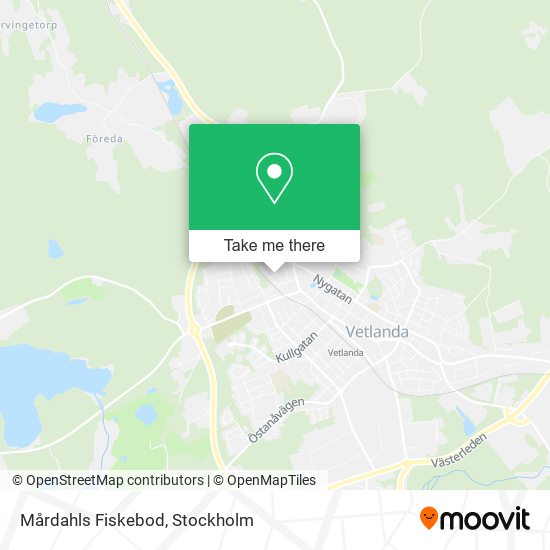 Mårdahls Fiskebod map
