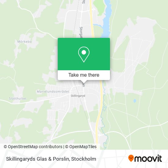 Skillingaryds Glas & Porslin map