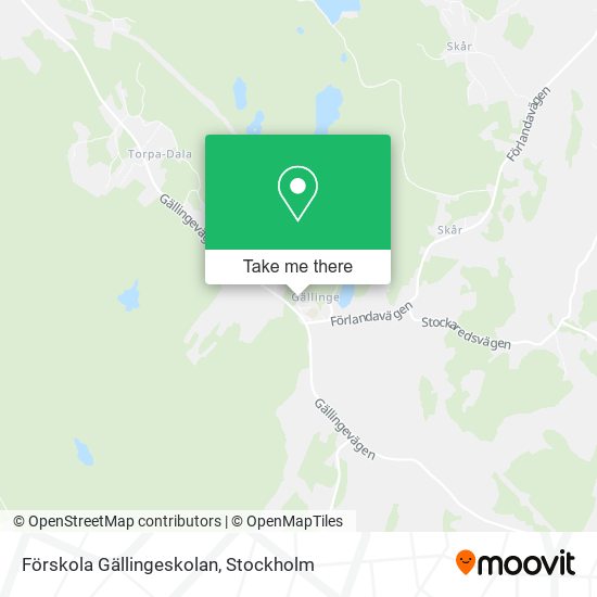 Förskola Gällingeskolan map