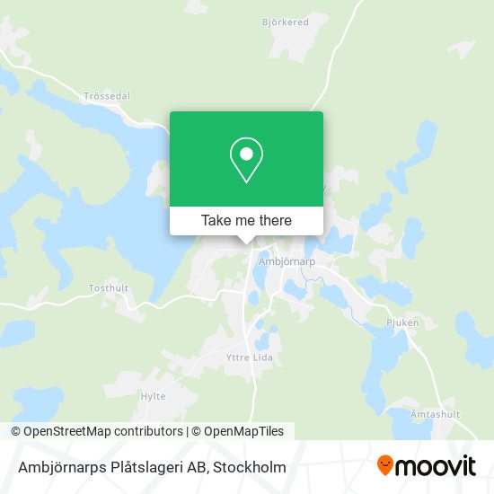 Ambjörnarps Plåtslageri AB map