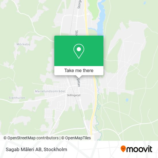 Sagab Måleri AB map