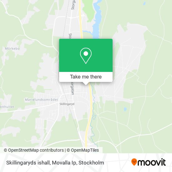 Skillingaryds ishall, Movalla Ip map