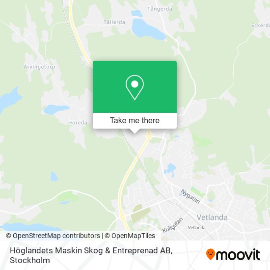 Höglandets Maskin Skog & Entreprenad AB map