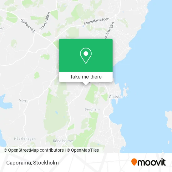 Caporama map