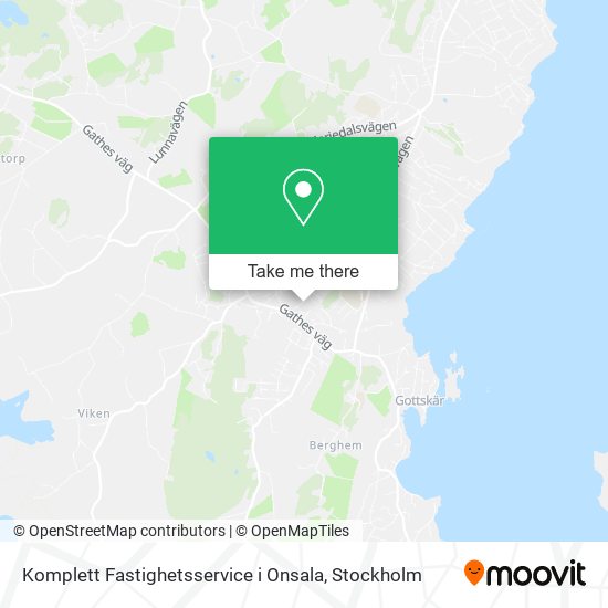 Komplett Fastighetsservice i Onsala map