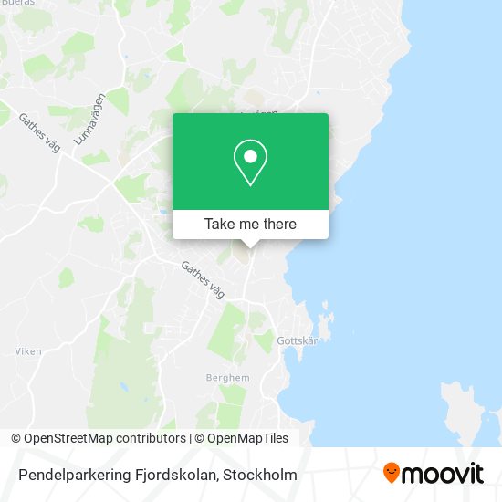 Pendelparkering Fjordskolan map