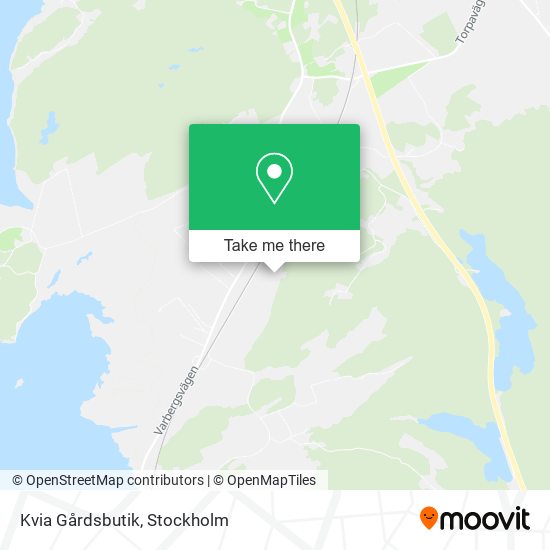 Kvia Gårdsbutik map