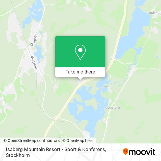 Isaberg Mountain Resort - Sport & Konferens map