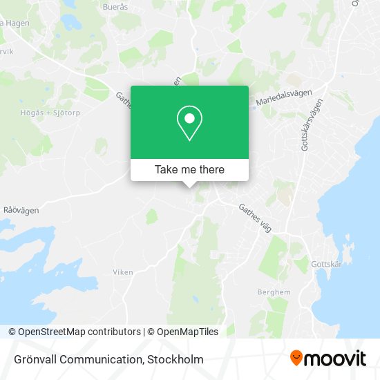 Grönvall Communication map