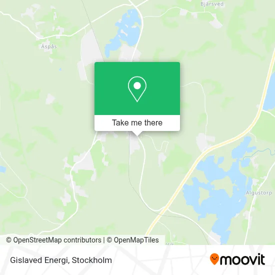 Gislaved Energi map