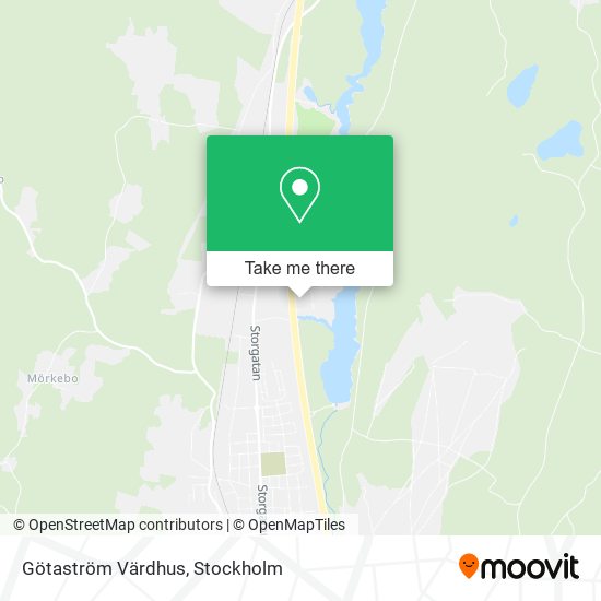 Götaström Värdhus map