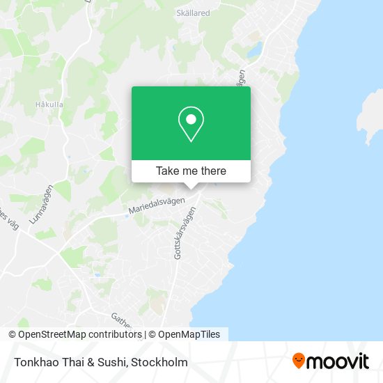 Tonkhao Thai & Sushi map