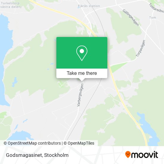 Godsmagasinet map