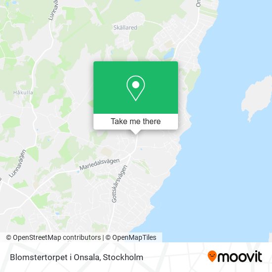 Blomstertorpet i Onsala map
