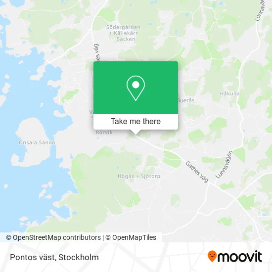 Pontos väst map