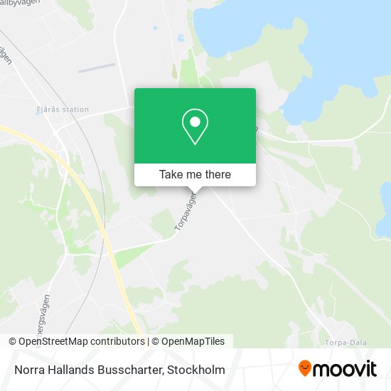 Norra Hallands Busscharter map