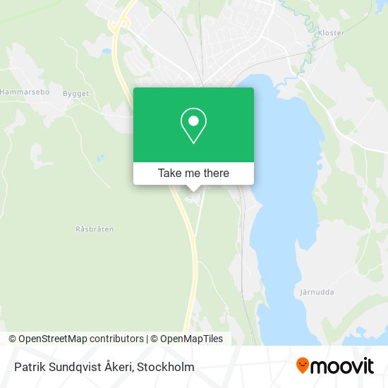 Patrik Sundqvist Åkeri map