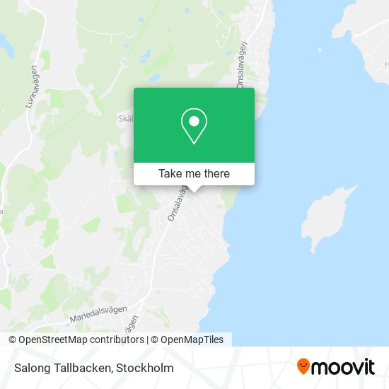 Salong Tallbacken map