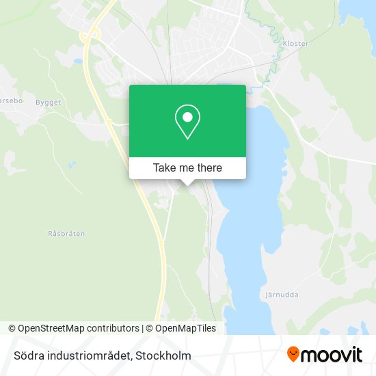 Södra industriområdet map