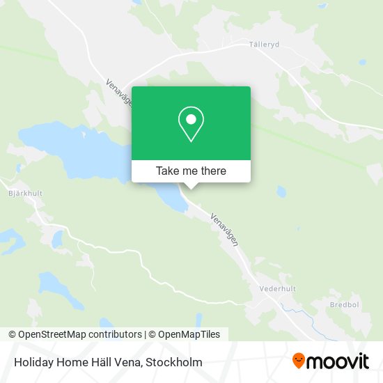 Holiday Home Häll Vena map