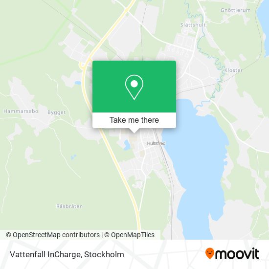 Vattenfall InCharge map