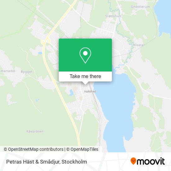 Petras Häst & Smådjur map