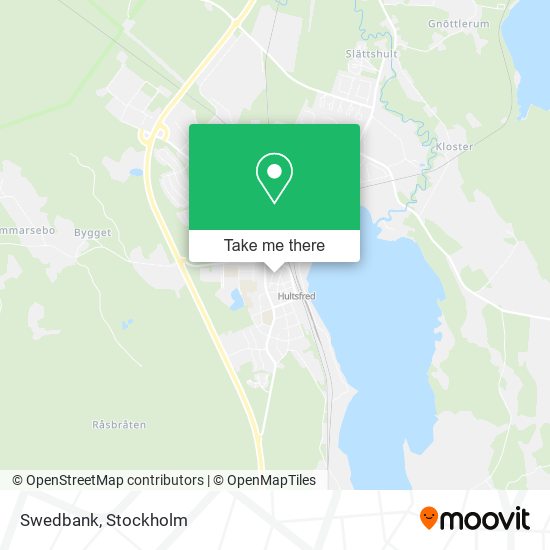 Swedbank map