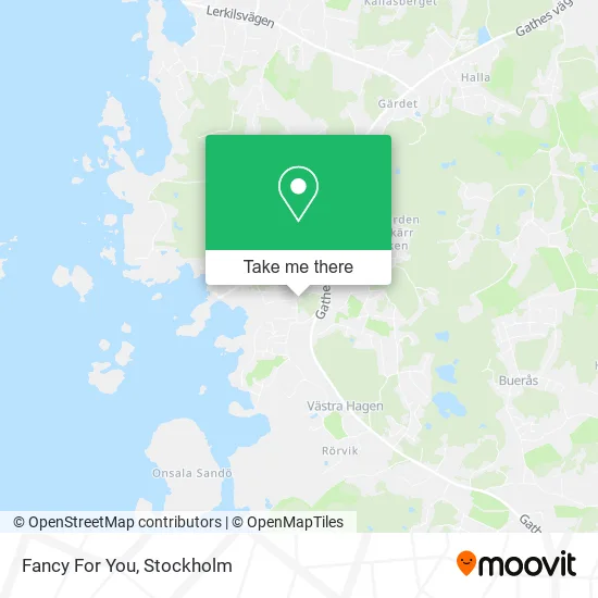Fancy For You map