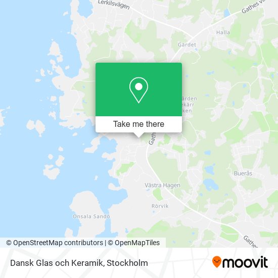 Dansk Glas och Keramik map