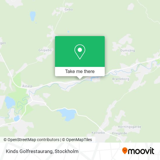 Kinds Golfrestaurang map