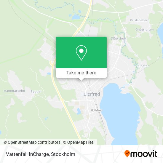 Vattenfall InCharge map