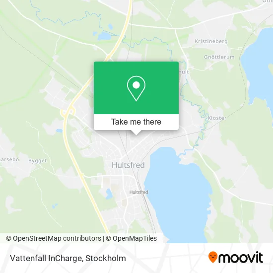 Vattenfall InCharge map
